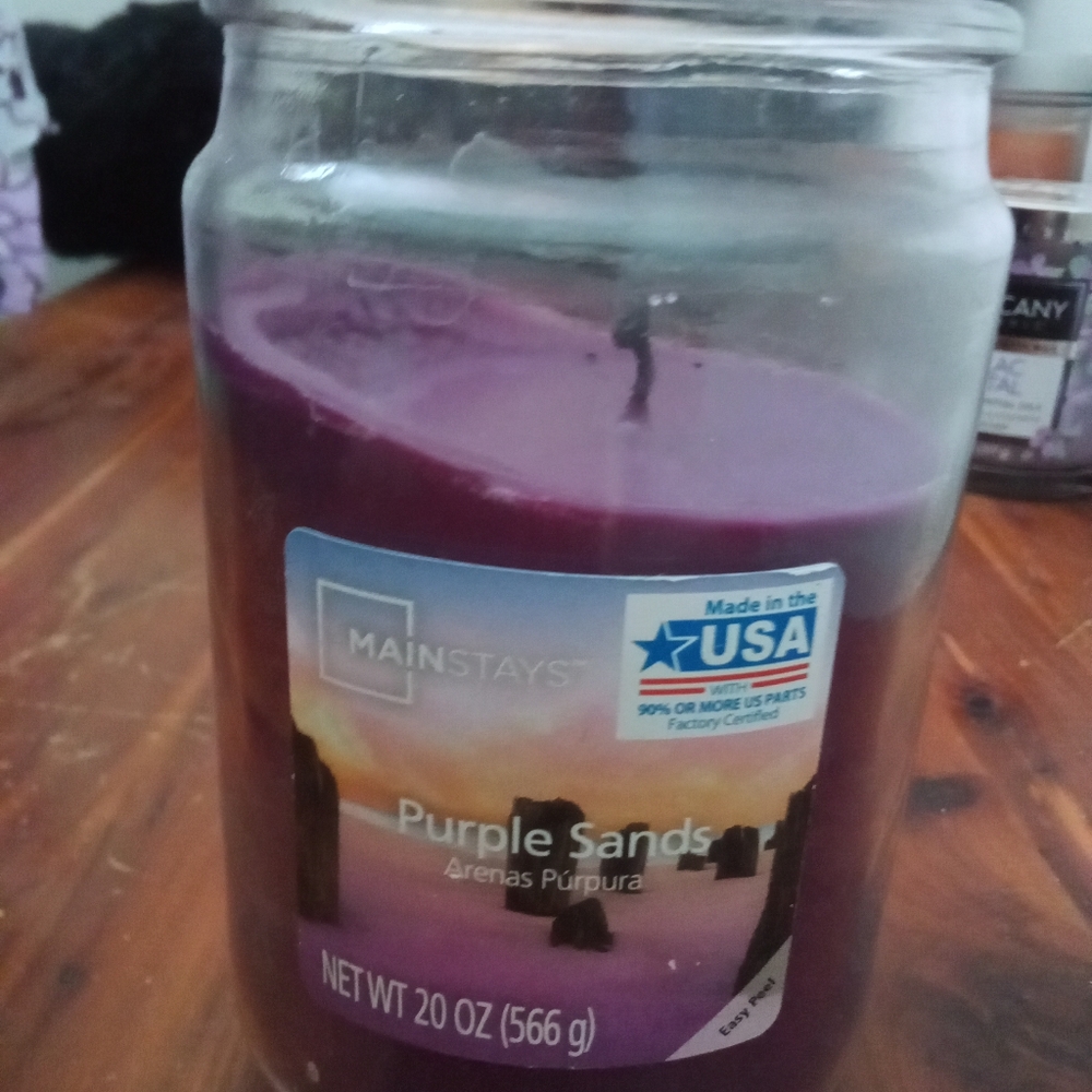 Large jar candle